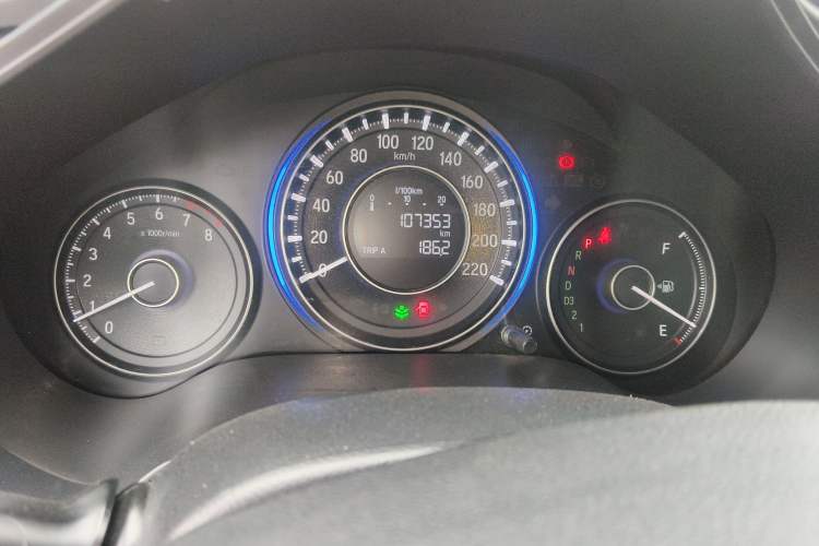 Used Honda Crider 2013 1.8L automatic luxury edition Odometer Close Up