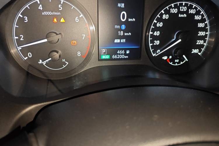 Used Nissan Teana 2020 2.0L XL Comfort Edition Odometer Close Up