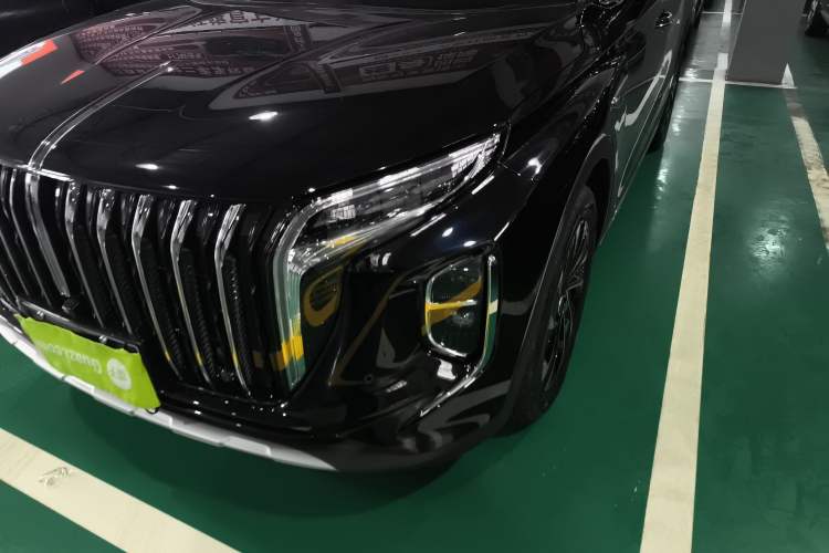 Used Hongqi HS7 PHEV 2024 2.0T PHEV Four-Wheel Drive Flagship Edition 6 Seats Left Front Headlight