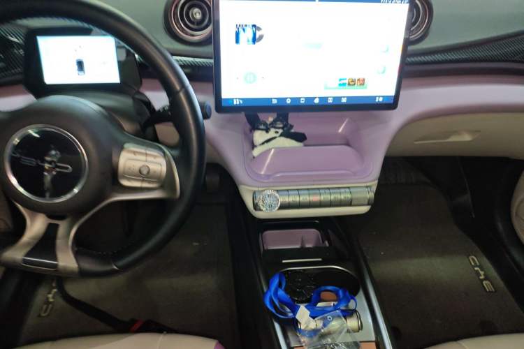 Used BYD Dolphin 2021 405 km Fashion Edition Audio And AC Panel