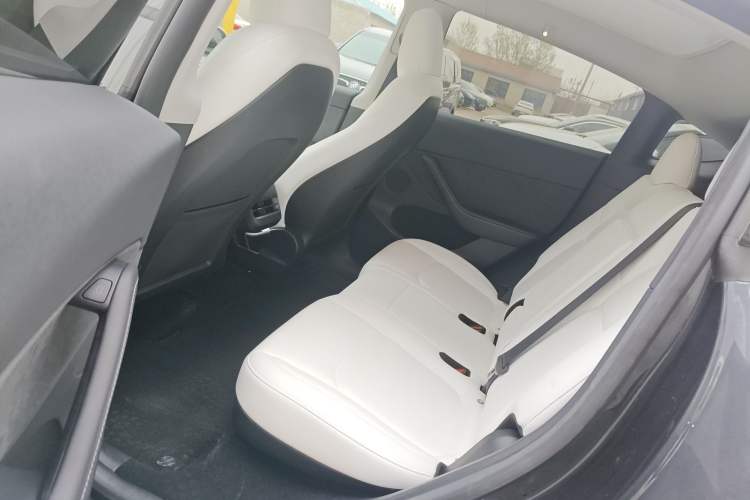 Used Tesla Model Y 2024 Long-Range All-Wheel-Drive Version Left Rear Seat