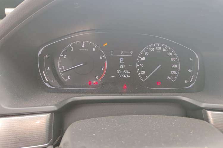 Used Honda Accord 2018 260TURBO Elite Edition China V Odometer Close Up