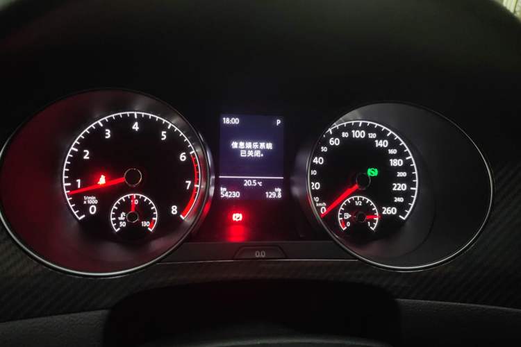 Used Volkswagen Golf Sportsvan 2018 280TSI Automatic Luxury Model Instrument Cluster