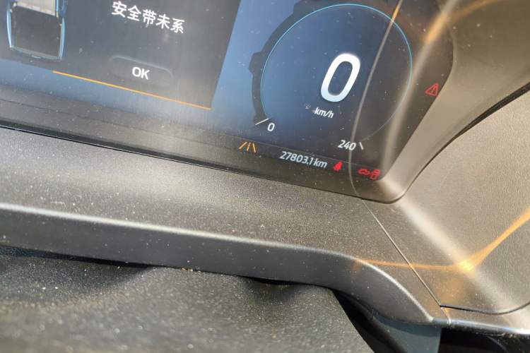 Used Ford Ranger 2023 Trailblazer 4x4 Automatic Version – Gasoline Odometer Close Up