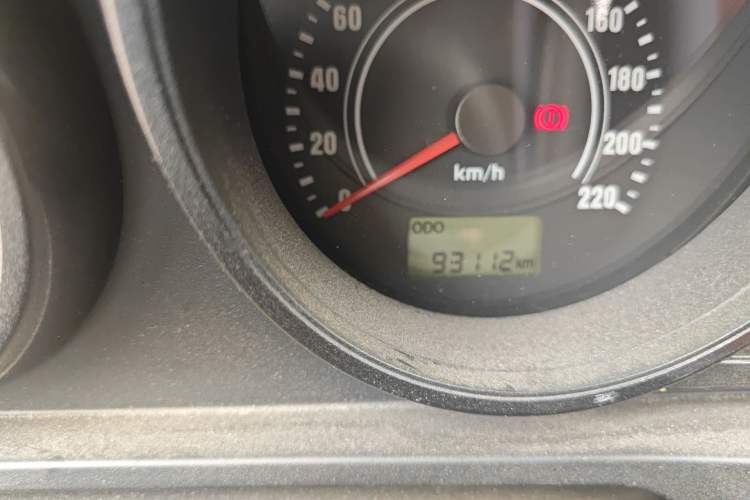 Used Haima Qubit 2010 1.3L Manual Luxury Version Odometer Close Up