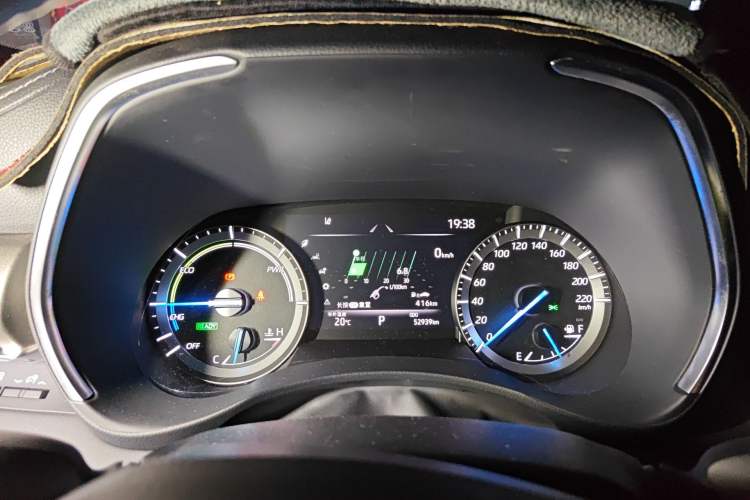 Used Toyota Crown Kluger 2021 2.5L HEV Four-Wheel Drive Luxury Edition Instrument Cluster