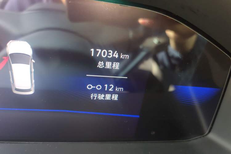 Used Volkswagen Sagitar 2023 280TSI DSG Beyond Lite Edition Odometer Close Up