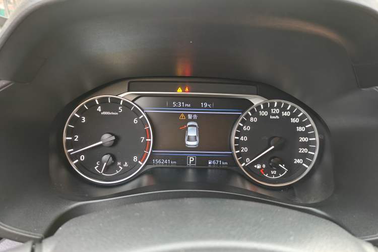 Used Nissan Teana 2020 Revised Version 2.0L XL Upper Smart Drive Edition Odometer Close Up