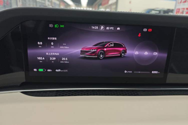 Used Hima S9T 2025 Model Pure Electric Four-Wheel-Drive Ultra Instrument Cluster