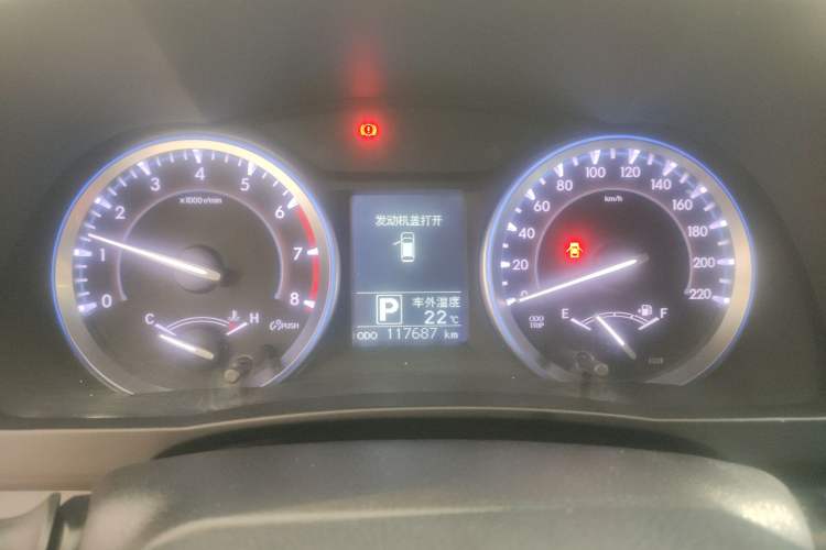 Used Toyota Highlander 2017 2.0T Four-Wheel Drive Luxury Edition 7 Seats Instrument Cluster