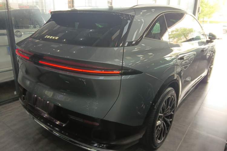 Used Zeekr 7X 2025 100kWh Long-Range All-Wheel Drive Intelligent Driving Version Rear Right 45 Deg