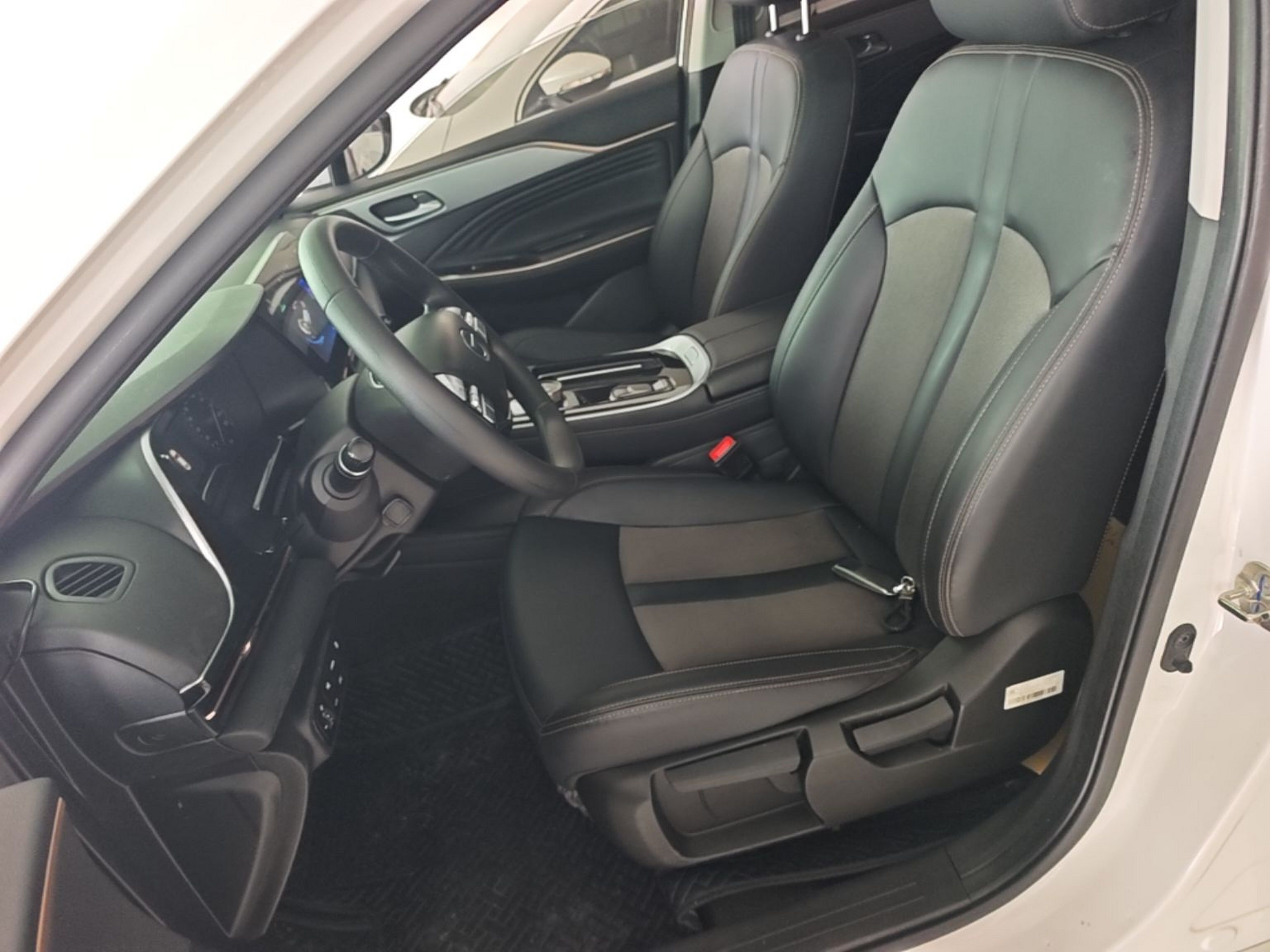 Vordere Reihe im Auto
