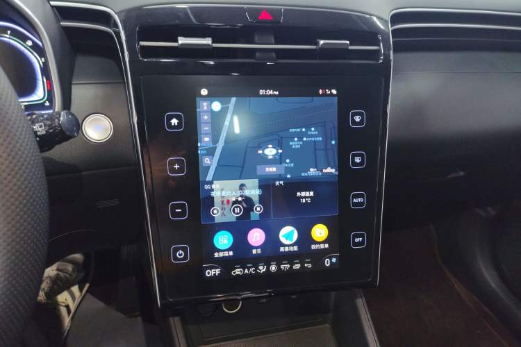 Used Hyundai Tucson 2023 Tucson L 1.5T Automatic Two-Wheel Drive DLX Luxury Edition Audio And AC Panel