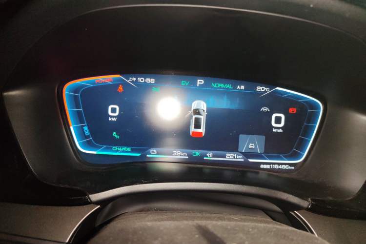 Used BYD Song PLUS New Energy 2021 DM-i 100KM Four-Wheel Drive Flagship PLUS Instrument Cluster