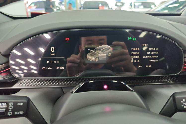 Used Zeekr 7X 2025 100kWh Long-Range All-Wheel Drive Intelligent Driving Version Instrument Cluster