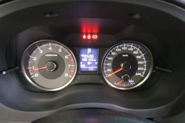 Used Subaru Forester 2013 2.5i Automatic Elite Edition Odometer Close Up