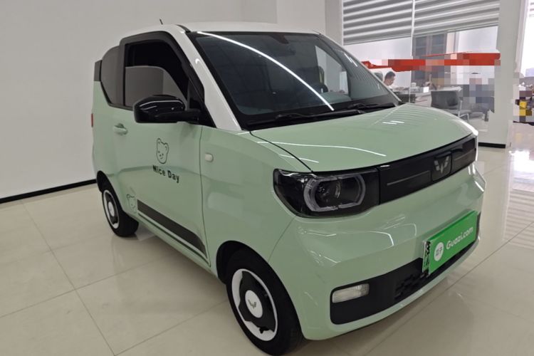 Used Wuling Hongguang MINIEV 2022 Macaron Premium Model – Lithium Iron Phosphate Front Right 45 Deg