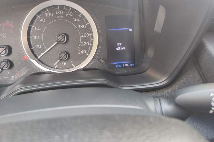 Used Toyota Corolla Cross 2022 2.0L Elite Edition Odometer Close Up