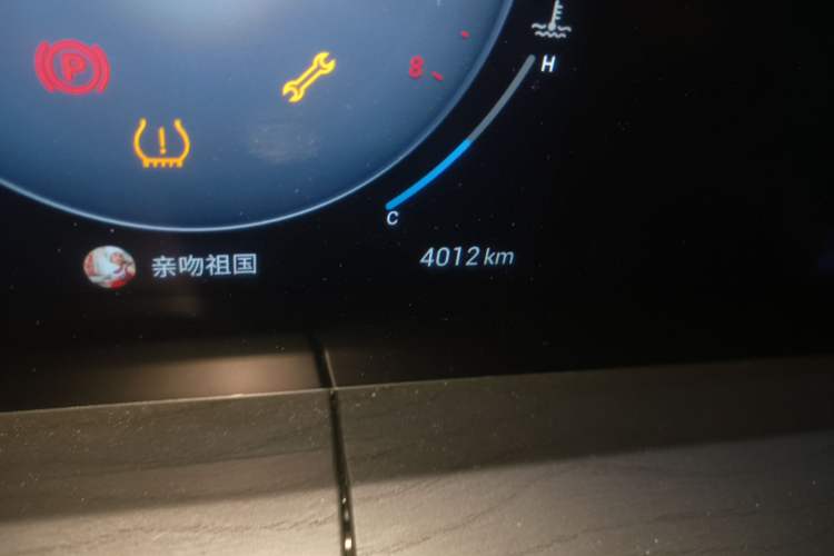 Used Chery Tiggo 8 PRO 2025 290T Two-Wheel-Drive Luxury Edition Odometer Close Up