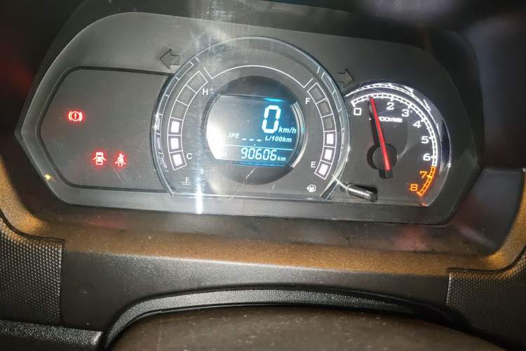 Used Great Wall M4 2012 1.5L Manual Luxury Version Odometer Close Up