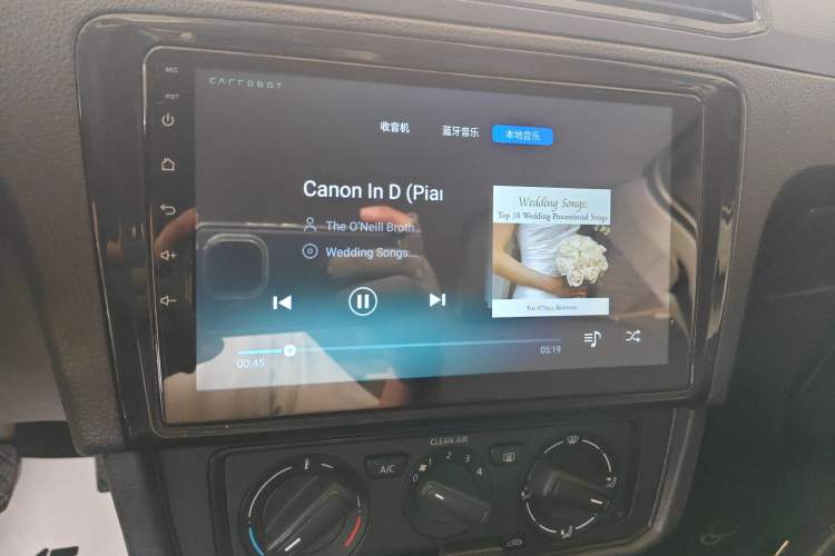 Used Volkswagen Santana 2019 1.5L Manual Fashion Edition China VI Standard Audio And AC Panel