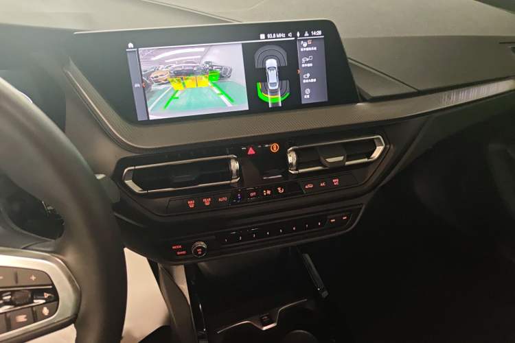 Used BMW 2 Series 2023 225i Four-Door Coupe M Sport Package Audio And AC Panel