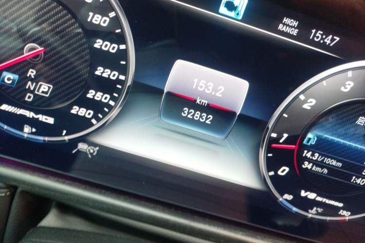 Used Mercedes-Benz G-Class AMG 2020 AMG G 63 Timeless Edition Odometer Close Up