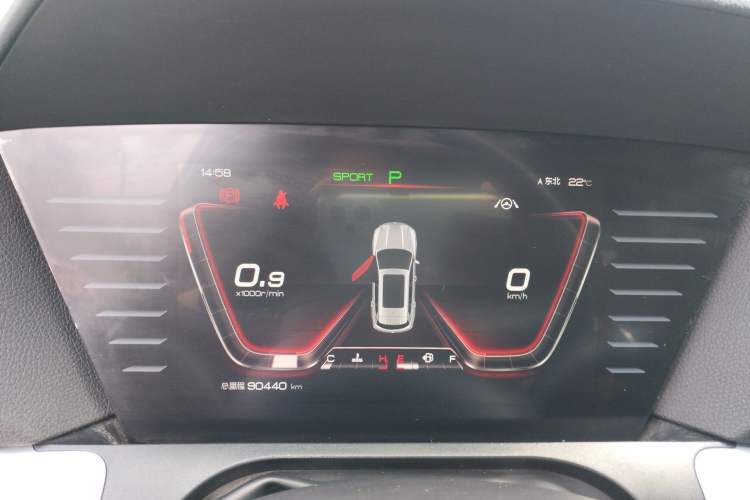Used BYD Song Pro 2019 1.5T Automatic Luxury Model Instrument Cluster