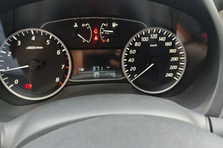 Used Nissan Sylphy 2024 Classic 1.6XE CVT Comfort Edition Odometer Close Up