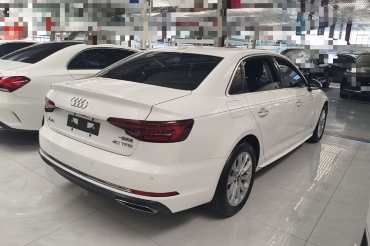 Used Audi A4L 2019 40 TFSI Ambition China VI Rear Right 45 Deg