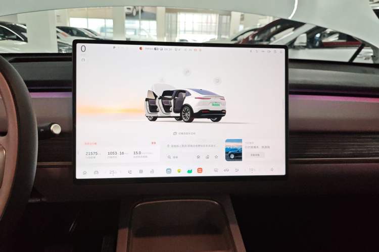 Used ONVO L60 2024 60 kWh Rear-Drive Version Audio And AC Panel