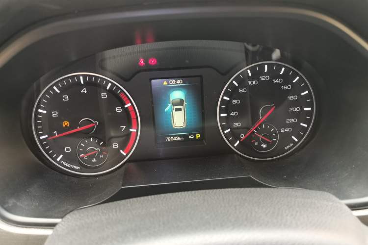 Used Haval H6 2018 Red-Label Sport Edition 1.5T Automatic Two-Wheel Drive Elite Model Instrument Cluster