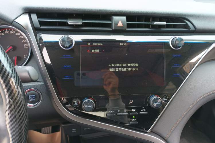 Used Toyota Camry 2019 2.0S FENGSHANG Version China VI Standard Audio And AC Panel