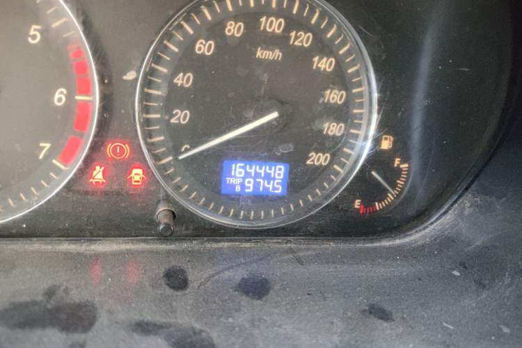 Used BAIC Weiwang M20 2014 1.5L Comfort Version BJ415B Odometer Close Up