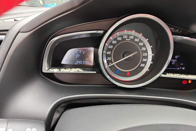 Used Mazda 3 Axela 2014 Sedan 2.0L Automatic Sport Model Odometer Close Up