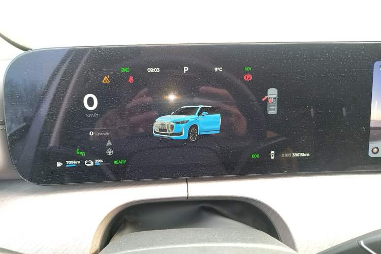 Used Chery Tiggo 9 C-DM 2025 1.5T 106KM Ultra-Comfort Edition 5 Seats Lithium-NMC