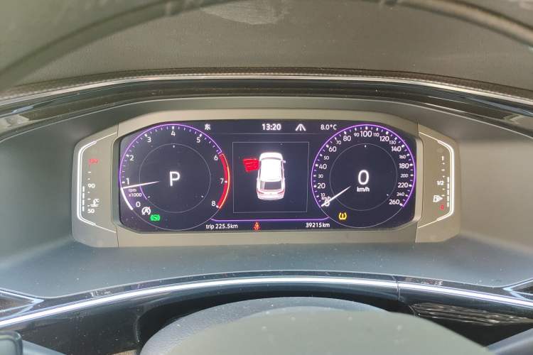 Used Volkswagen Tayron X 2020 330TSI Two-Wheel Drive Luxury Smart Connectivity Version Instrument Cluster