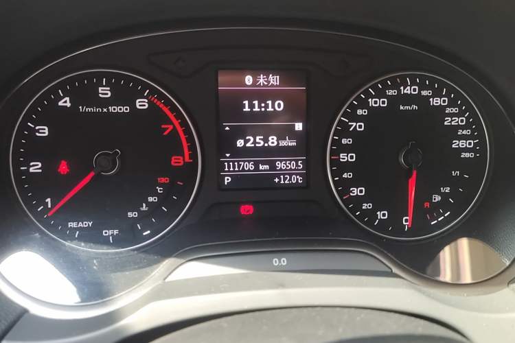 Used Audi A3 2019 Limousine 35 TFSI Ambition China V Odometer Close Up