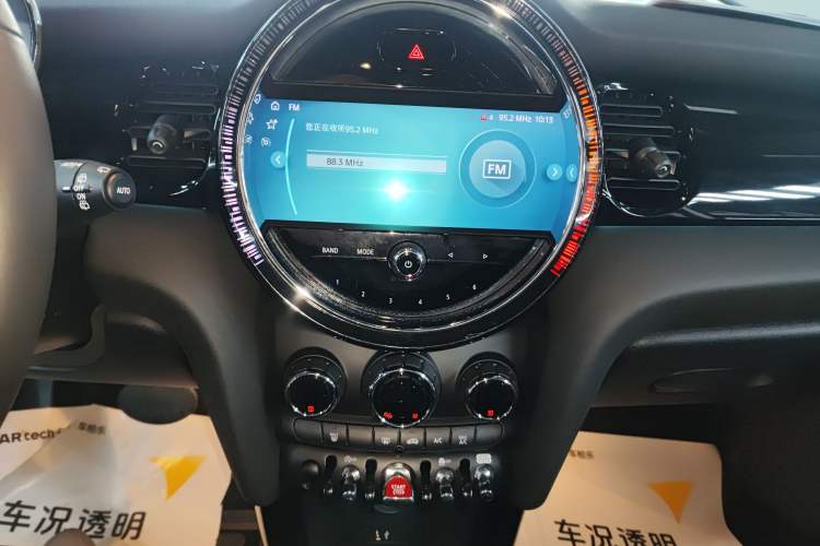 Used MINI 2023 Updated 1.5T COOPER Artist Five-Door Edition Audio And AC Panel