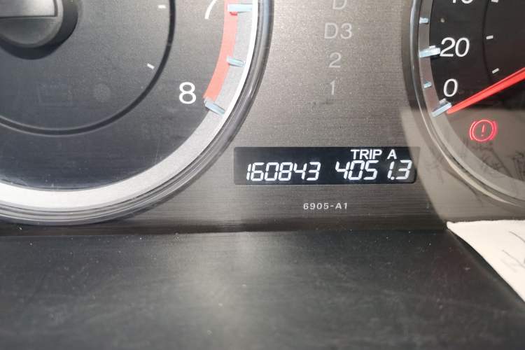 Used Honda Accord 2013 2.0L SE Odometer Close Up