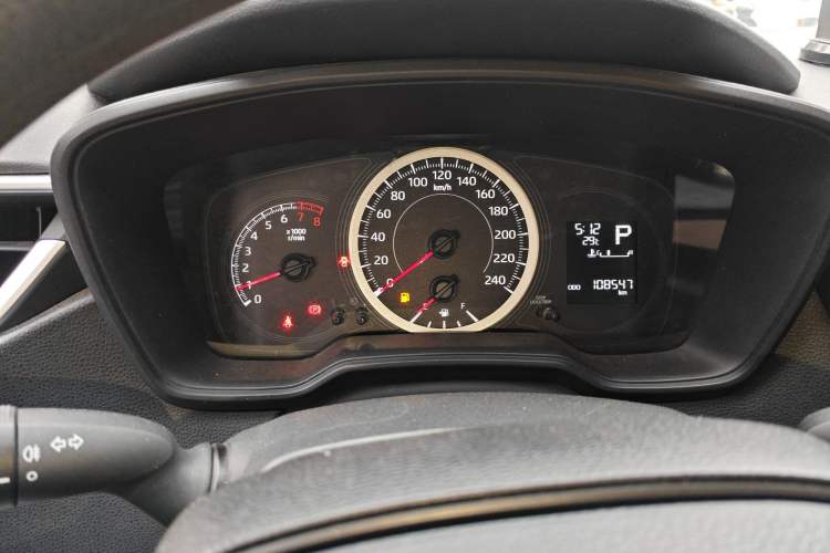 Used Toyota Levin 2022 Facelift TNGA 1.5L CVT Progressive Edition Instrument Cluster