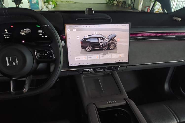 Used Zeekr 7X 2025 75 kWh Rear-Wheel Drive Intelligent Driving Version Audio And AC Panel