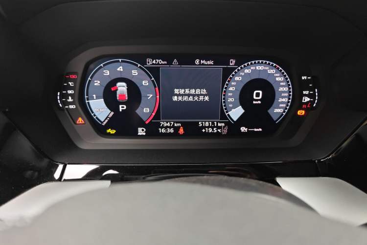 Used Audi A3 2026 Sportback 35 TFSI Prestige Edition Odometer Close Up