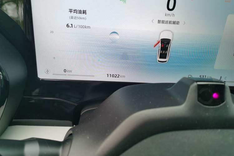 Used Geely Auto Monjaro L Intelligent Engine 2024 1.5T Tiangong Edition Odometer Close Up