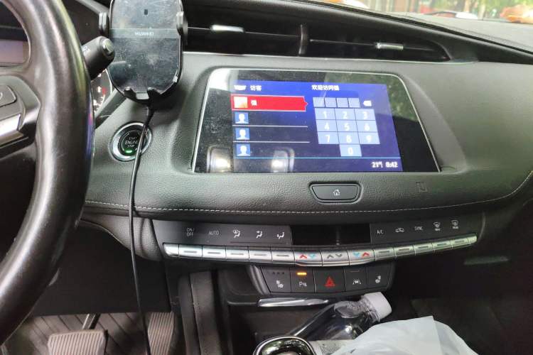 Used Cadillac XT4 2020 Revised Version 28T All-Wheel Drive Leading Edition Audio And AC Panel