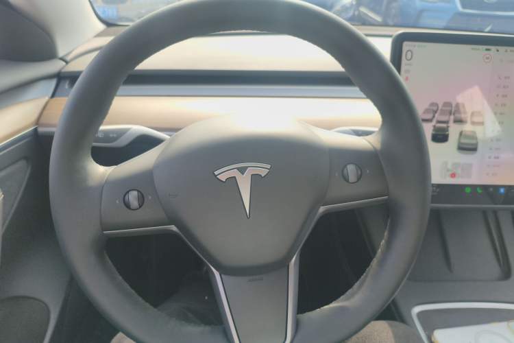 Used Tesla Model 3 2022 Performance High-Performance All-Wheel-Drive Version Steering Wheel