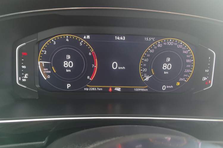 Used Volkswagen Tiguan L 2021 330TSI Automatic Two-Wheel Drive R-Line Flagship Edition Instrument Cluster
