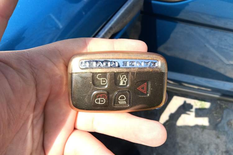 Used Land Rover Range Evoque 2015 2.0T Five-Door Fashion Edition Vehicle Key