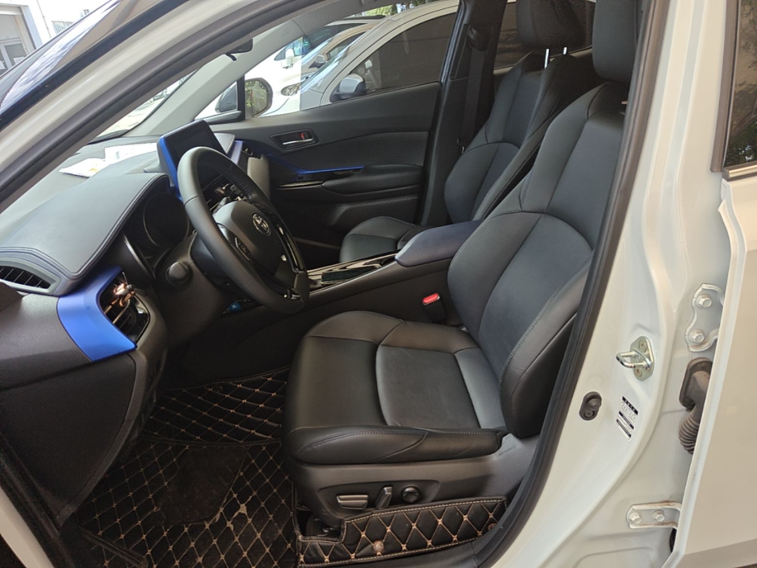 Avant de la voiture