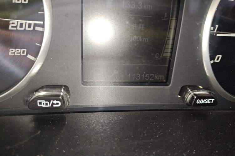 Used Chery Tiggo 7 2020 Discovery Edition 1.5T CVT Discovery No.1 Odometer Close Up